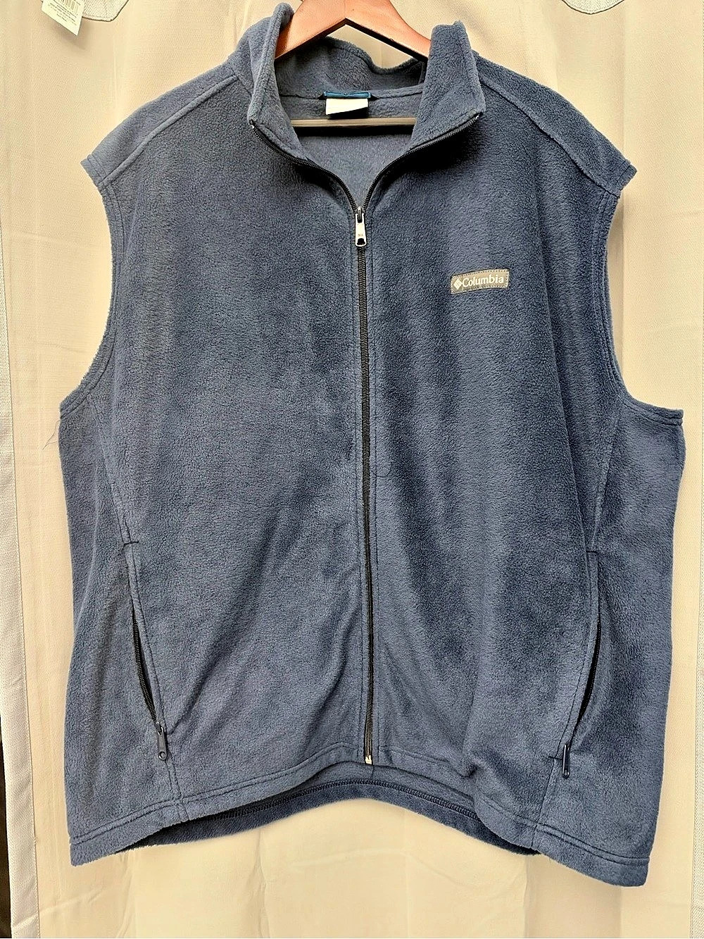 Columbia Benton Springs Fleece Vest Blue Men  XXL